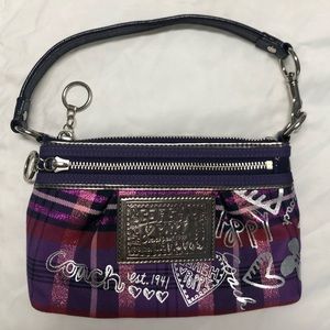 Coach; Poopy small purse or wristlet.